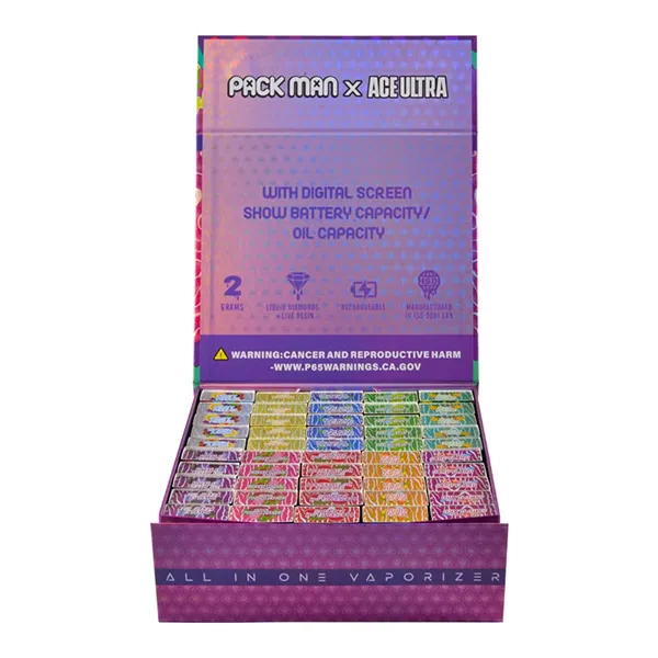 Ace Ultra Premium X Packman 2g Disposable Vape Pen