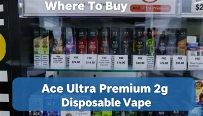 Hvar á að kaupa Ace Ultra Premium 2G einnota vape