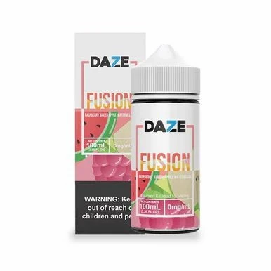 Hindberjgrænt Apple Watermelon eftir 7 Daze E - vökvi 100ml
