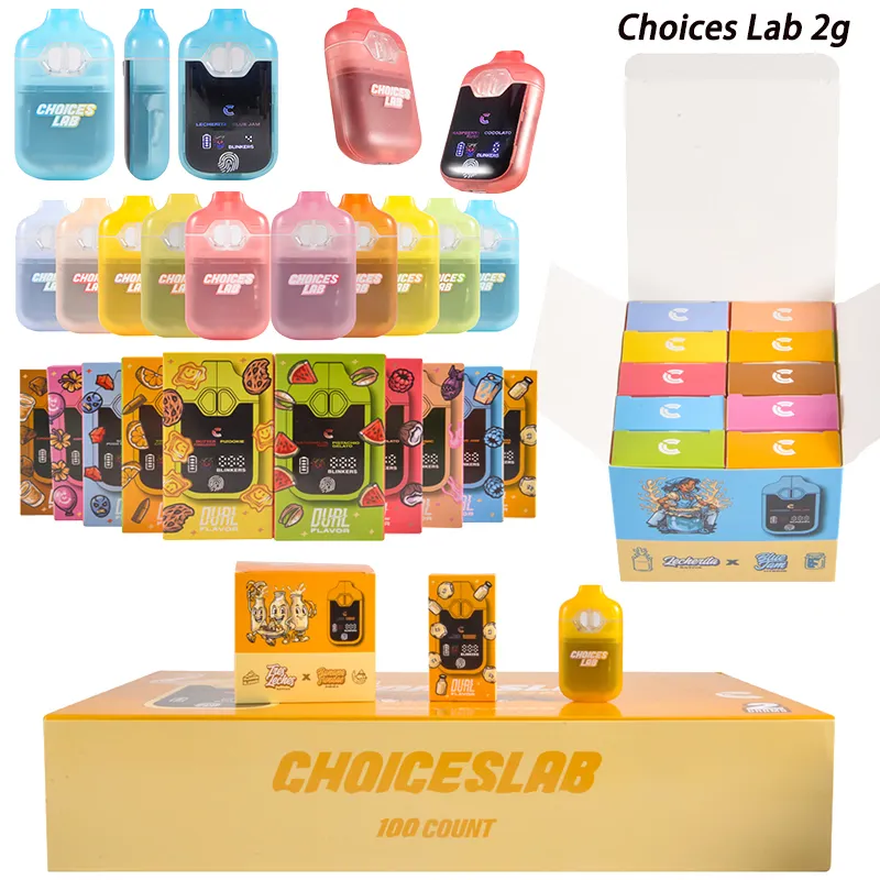TÓM 2g Choice Lab Dual 2 í 1 einnota vape