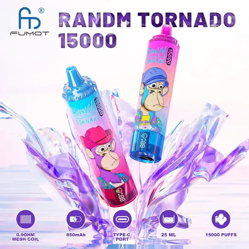 Fumot 15000 Tornado einnota vape