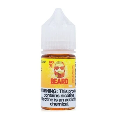 Sætur og súr sykur ferskja með skeggssöltum 30ml